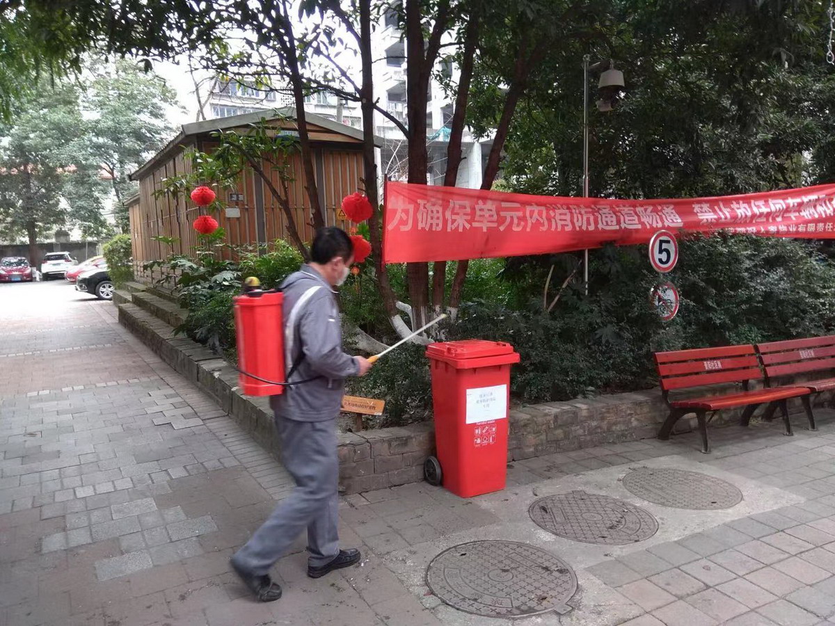 防疫消殺、體溫檢測(cè)、入戶(hù)排查